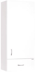 Keramia Pro fürdőszobaszekrény alacsony 35x80x21,6 cm fehér lesk PROH35