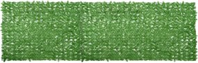 vidaXL zöld leveles erkélyparaván 600 x 150 cm
