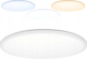 Fürdőszobai Led lámpa kültéri kerek fehér 30cm 18W 3 szín 1200lm Kobi