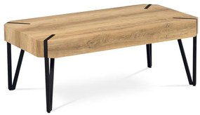 Ahg-241 Modern Dohányzóasztal Vadtölgy Színben 110x60x43