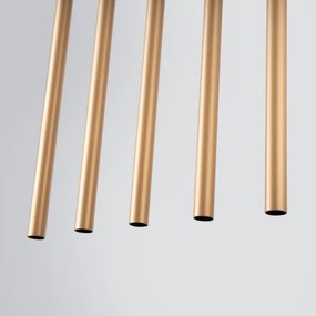 Sollux SL.1173 - Csillár zsinóron PASTELO 5xG9/8W/230V arany