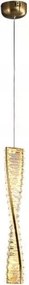 Bohemia Led Függőlámpa 50 CM Iluminar 10W 3000K Arany Kristály IP20 230V