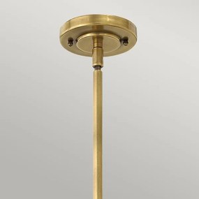 Hinkley HK-AMELIA-P-S-RB - Csillár rúdon AMELIA 1xE27/60W/230V réz