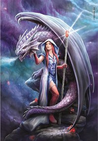 Anne Stokes Dragon Mage 1000 db-os Compact puzzle Clementoni