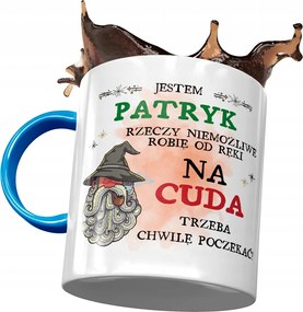 Kék Bögre Patrik Férj Kolléga Ajándék Nyomtatott Fotóval