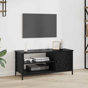 TV szekrény Musta tammi 100 x 40 x 45 cm Faanyag