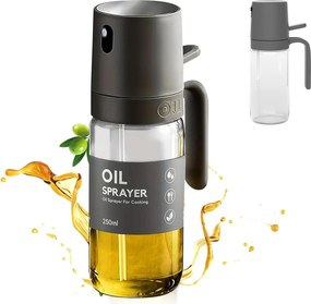 Olajmosó Ecet Üveg Adagoló Üveg Pára 250ML