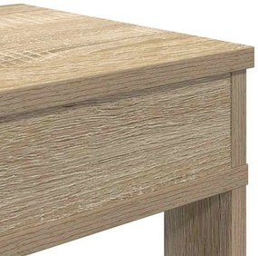 sonoma tölgy színű szerelt fa cipőtartó 80x30x98 cm