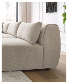 Bézs sarokkanapé (variálható) Jeanne – Bobochic Paris