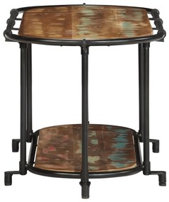 tömör újrahasznosított fa TV-szekrény 100 x 42 x 40 cm