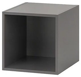 Boxie nyitott fali szekrény 40x40x37 cm antracit