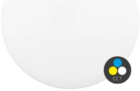 Ecolite WYB280-CCT/18W/BI - LED Mennyezeti lámpa DISK LED/18W/230V IP44 fehér