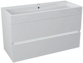 Sapho Largo szekrény 99x41x50 cm Függesztett, mosdó alatti fehér LA101