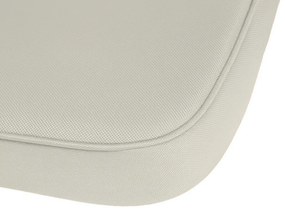Kültéri széktámla párna VIREON 44x45 cm, elefántcsont színű
