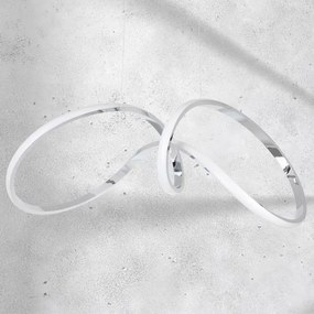 LED Csillár zsinóron TESORO LED/48W/230V fényezett króm