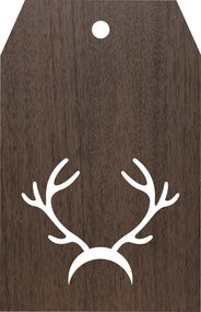 Karácsonyi gömbök karácsonyfadísz fa agancs 5db