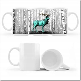 Fotó bögre Szarvas Nyírfa Erdő