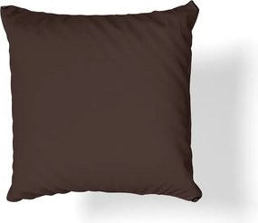 Pamut szatén párnahuzat 50x70 csokoládébarna 38