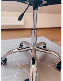 Dolgozószobai szett íróasztal TAYLOR SONOMA 100x50 cm + irodai szék AVOLA ökobőr fekete