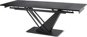 Stół REX Rozkładany 160-220 cm MDF Czarny