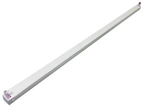 LED T8 fénycső armatúra szimpla szabadon sugárzó 1500mm