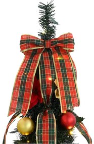 Mű karácsonyfa 150 LED-del állvánnyal Zöld 180 cm PVC