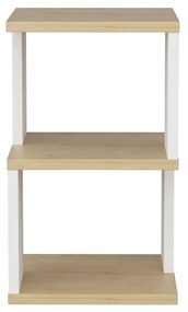 Éjjeliszekrény Carter - Oak, White