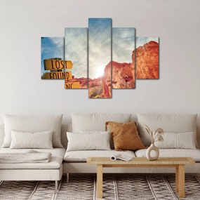 Mutatók felirattal képe (150x105 cm)
