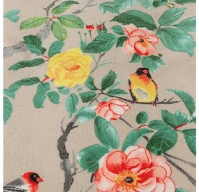 Mikroplüss ágyneműhuzat PETALIA bézs Ágyneműhuzat mérete: 70 x 80 cm | 140 x 200 cm