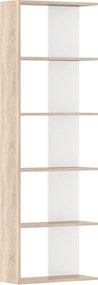 Polcállvány, sonoma tölgy/fehér, AGATIO