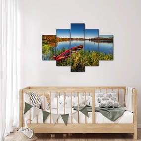 Egy piros pont képe (150x105 cm)