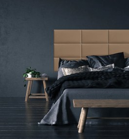 Kárpitozott panel - Téglalap - 70x30cm Szín: Sárga