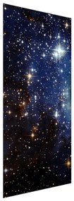 Fotótapéta ajtóra - Csillagos égbolt (95x205cm)