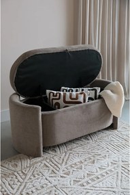 Világosbarna pad Miro – White Label