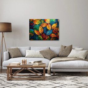 Kép - Levélmozaik (70x50 cm)