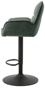 Zöld állítható magasságú bárszék szett 2 db-os Marilla – Unique Furniture