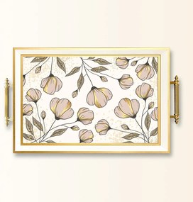 Üveg tálca, 38×24 cm – TPB9826