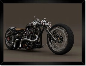 Poszterek keretben 40x30 Chopper Motorkerékpár Motor