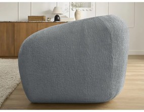 Sötétszürke zsenília kinyitható kanapé 228 cm Neyo – Bobochic Paris