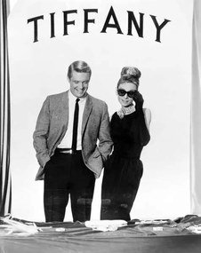 Fotográfia George Peppard And Audrey Hepburn, Breakfast At Tiffany'S 1961 Directed By Blake Edwards