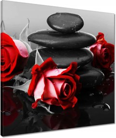 Vászonkép 50x50 Rózsák Neki Valentin napra