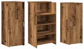 recepciós pult antik fa 135x50x103,5 cm szerelt fa