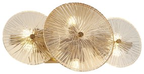 Searchlight 88210-6BZ - Fali lámpa WAGON WHEEL 6xG9/33W/230V réz