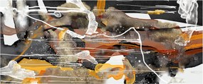 Kép - Absztrakció (120x50 cm)