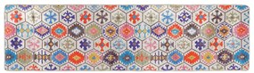 többszínű mosható csúszásgátló szőnyeg 80 x 300 cm