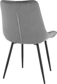 Szék, szürke/fekete, SARIN