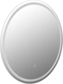 Globo 84034 Tükör, szatírozott üveg, műanyag, érintéses be/ki kapcsolás, dimmelhető, fokozatmentes érintéses dimmer, memória funkció, ø: 750mm, Mélység: 24mm, tartozék: LED 16W 230V, 230-1315lm forrás, 120-970lm kimenet, 4000K