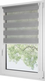 Redőny Éjjel-nappal Feszítővel Non-invazív 38x150 CM Szürke