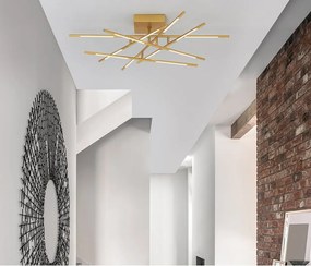 Mennyezeti Lámpa Arany NOVA LUCE 9180713
