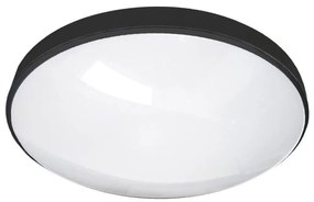 LED Fürdőszobai mennyezeti lámpa CIRCLE LED/24W/230V 4000K átm. 37 cm IP44 fekete